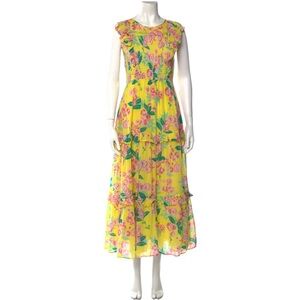Banjana Floral Pring Maxi Dress (size S)